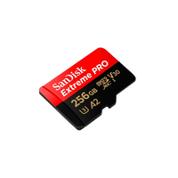 SanDisk Extreme Pro 256GB 170MBs cAdap  Soft  MicroSD