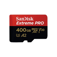 SanDisk Extreme Pro 400GB 170MBs cAdap  Soft  MicroSD