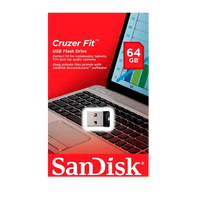 SanDisk Cruzer Fit USB 20 64GB PenDrive SanDisk Cruzer Fit USB 20 64GB PenDrive