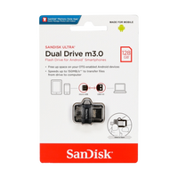 SanDisk Ultra Dual Drive m30 USB 30 128GB  PenDrive