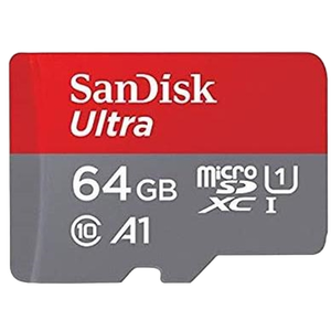 Sandisk Ultra 64GB 120MBs cadap 10 UHSI  Tarjeta MicroSD