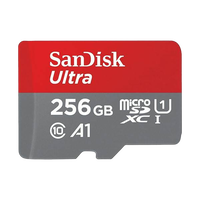 Sandisk Ultra 256GB 150MBs cada 10 UHSI  Tarjeta MicroSD