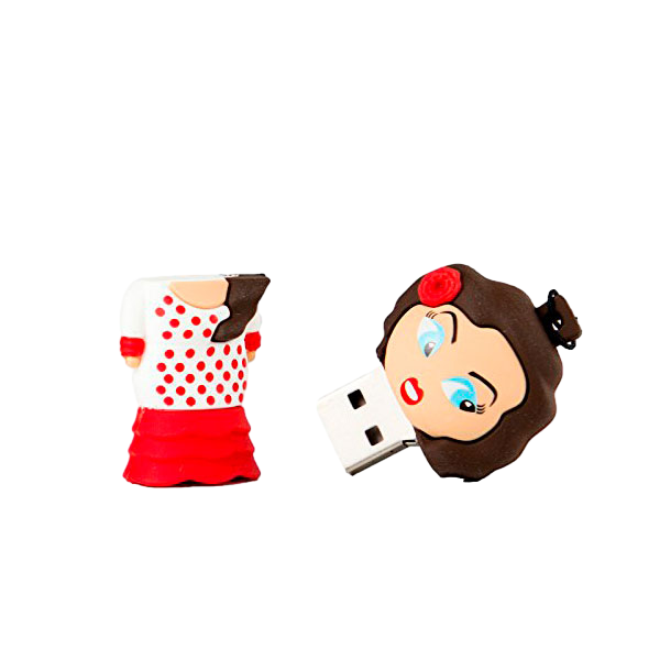 TECH1TECH Flamenca Sevillana 16GB USB2 PenDrive TECH1TECH Flamenca Sevillana 16GB USB2 PenDrive