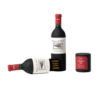 TECH1TECH Botella de Vino 16GB USB2  PenDrive