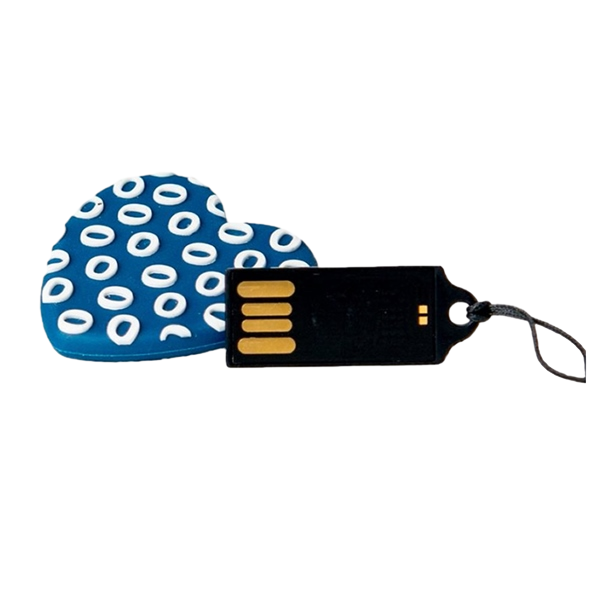 TECH1TECH Corazón Azul 16GB USB2  PenDrive TECH1TECH Corazón Azul 16GB USB2  PenDrive
