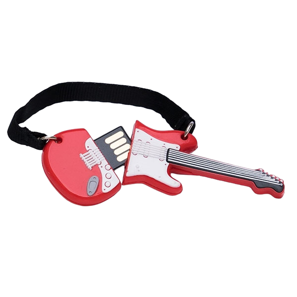 TECH1TECH Guitarra Roja 16GB USB2 PenDrive TECH1TECH Guitarra Roja 16GB USB2 PenDrive