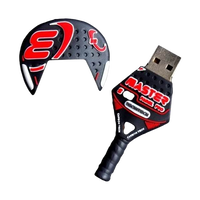 TECH ONE TECH Raqueta padel roja 32 GB  Memoria USB