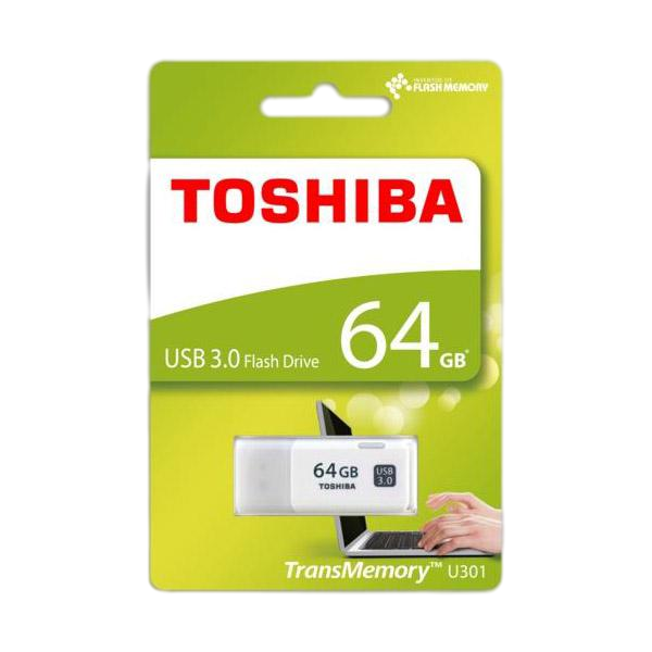 Toshiba TransMemory U301 USB 30 64GB blanca  Pendrive Toshiba TransMemory U301 USB 30 64GB blanca  Pendrive