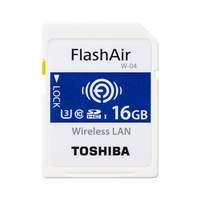 Toshiba FlashAir W-04 16GB 90MB/s WIFI - Tarjeta SD