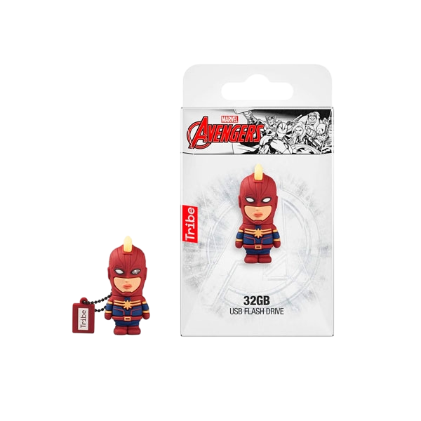 TRIBE Marvel Capitana Marvel 32GB  PenDrive TRIBE Marvel Capitana Marvel 32GB  PenDrive