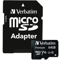 Flash Verbatim MicroSD 64GB