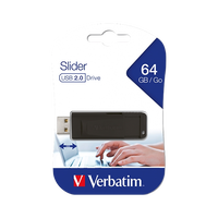 Verbatim Store 039039n039039 Go Slider 64GB  Pendrive