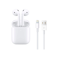 Apple AirPods v2 con estuche carga inalámbrica Auriculares Apple AirPods v2 con estuche carga inalámbrica Auriculares