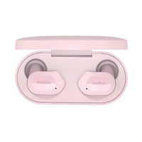 Belkin SoundForm Play Rosa  Auriculares Inalámbricos Bluetooth Cancelación de ruido 38h de autonomía USBC