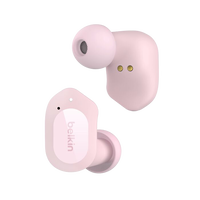 Belkin SoundForm Play Rosa  Auriculares Inalámbricos Bluetooth Cancelación de ruido 38h de autonomía USBC