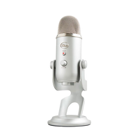 Blue Yeti USB Plata  Micrófono