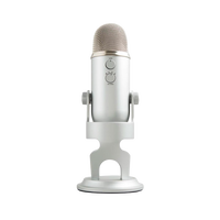 Blue Yeti USB Plata  Micrófono