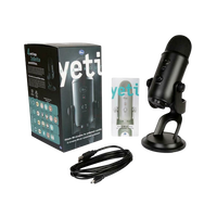 Blue Yeti USB Negro  Micrófono