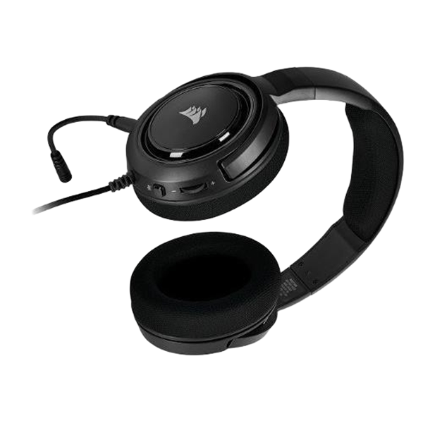 Corsair HS35 stereo carbon  Auriculares Corsair HS35 stereo carbon  Auriculares