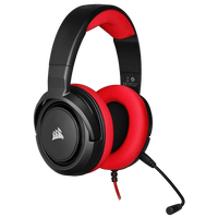 Corsair HS35 stereo rojo  Auriculares
