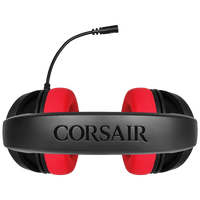 Corsair HS35 stereo rojo  Auriculares