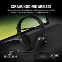 Corsair HS80 RGB Wireless Carbon Auriculares Corsair HS80 RGB Wireless Carbon Auriculares