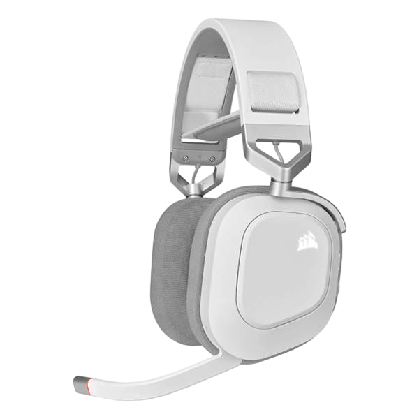 Corsair HS80 RGB Wireless White  Auriculares Corsair HS80 RGB Wireless White  Auriculares
