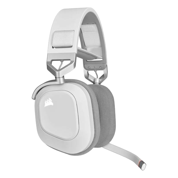 Corsair HS80 RGB Wireless White  Auriculares Corsair HS80 RGB Wireless White  Auriculares