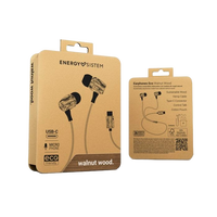 Energy Sistem Earphones Eco Walnut Wood  Auriculares