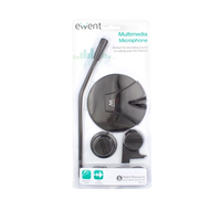 Ewent EW3550 Micrófono Multimedia Negro