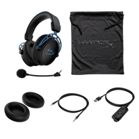HyperX Cloud Alpha S Negro Azul Auriculares Gaming HyperX Cloud Alpha S Negro Azul Auriculares Gaming