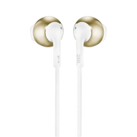 JBL Tune 205 OroBlanco  Auriculares con Micrófono