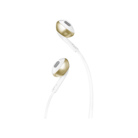 JBL Tune 205 OroBlanco  Auriculares con Micrófono