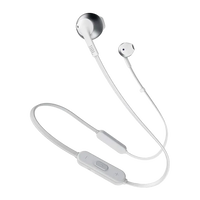 JBL Tune 205BT Plata Auriculares Bluetooth