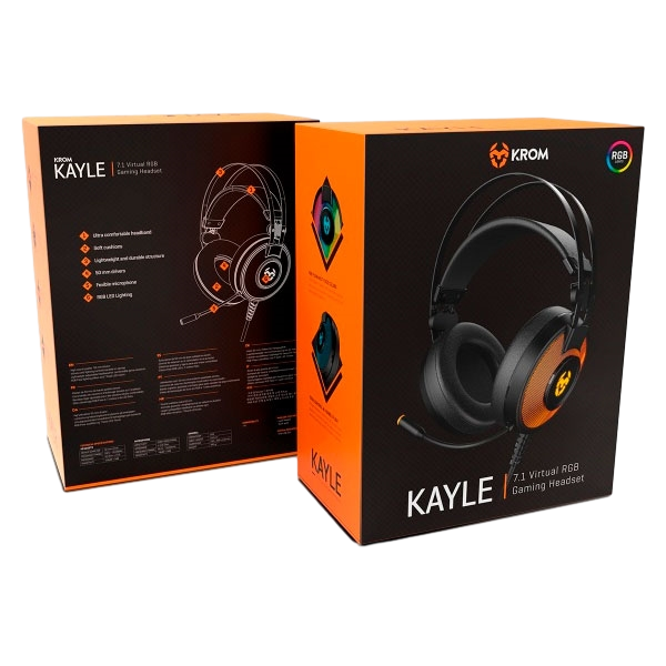 Krom Kayle RGB 71 Auricular Krom Kayle RGB 71 Auricular