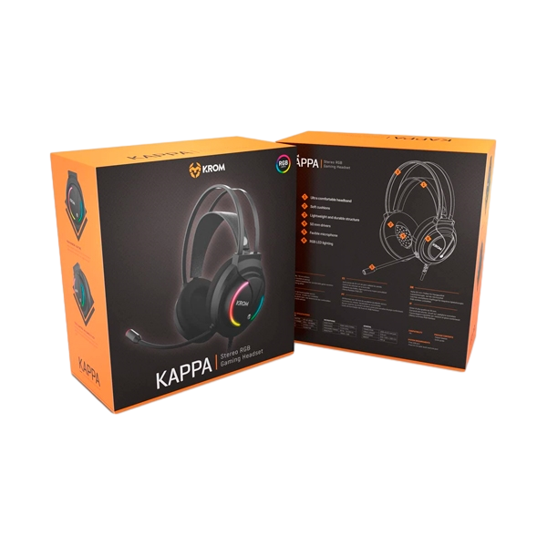 Krom Kappa RGB Auricular Krom Kappa RGB Auricular