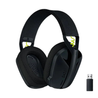 Logitech G435 con micrófono LIGHTSPEED | Auriculares Gaming Inalámbricos Negros Logitech G435 con micrófono LIGHTSPEED | Auriculares Gaming Inalámbricos Negros