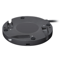 Logitech Rally Mic Pod Hub Negro Base Micrófono Logitech Rally Mic Pod Hub Negro Base Micrófono