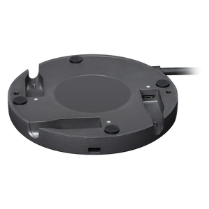 Logitech Rally Mic Pod Hub Negro Base Micrófono Logitech Rally Mic Pod Hub Negro Base Micrófono