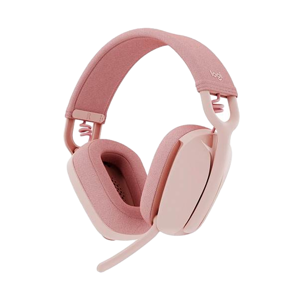 Logitech Zone Vibe 100 Rosado  Auriculares inalámbricos con Micrófono Logitech Zone Vibe 100 Rosado  Auriculares inalámbricos con Micrófono