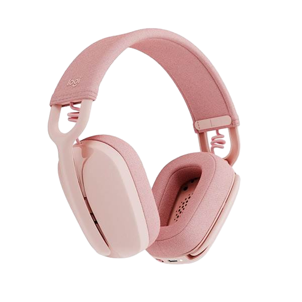 Logitech Zone Vibe 100 Rosado  Auriculares inalámbricos con Micrófono Logitech Zone Vibe 100 Rosado  Auriculares inalámbricos con Micrófono