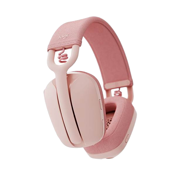 Logitech Zone Vibe 100 Rosado  Auriculares inalámbricos con Micrófono Logitech Zone Vibe 100 Rosado  Auriculares inalámbricos con Micrófono