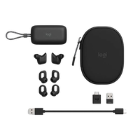 Logitech Zone True Wireless Bluetooth Grafito Auriculares Logitech Zone True Wireless Bluetooth Grafito Auriculares