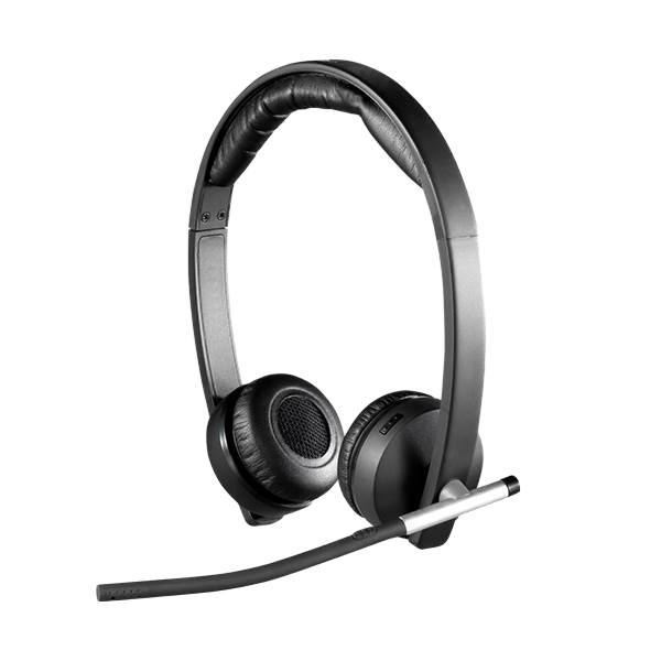 Logitech Auriculares Estereo Dual Inalámbricos con Micrófono H820E Negro USB Logitech Auriculares Estereo Dual Inalámbricos con Micrófono H820E Negro USB