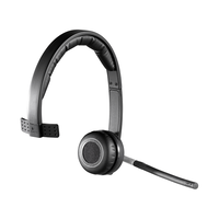 Logitech Auriculares Mono Inalámbricos con Micrófono H820E Negro USB Logitech Auriculares Mono Inalámbricos con Micrófono H820E Negro USB