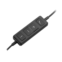 Logitech Auriculares Estereo con Micrófono H570E Negro USB