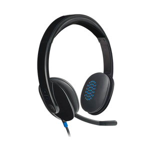 Logitech Auriculares Estéreo con Micrófono H540 Negro USB