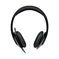 Logitech Auriculares Estéreo con Micrófono H540 Negro USB