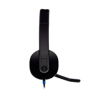 Logitech Auriculares Estéreo con Micrófono H540 Negro USB