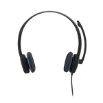 Logitech Auriculares Estéreo con Micrófono H151 Negro